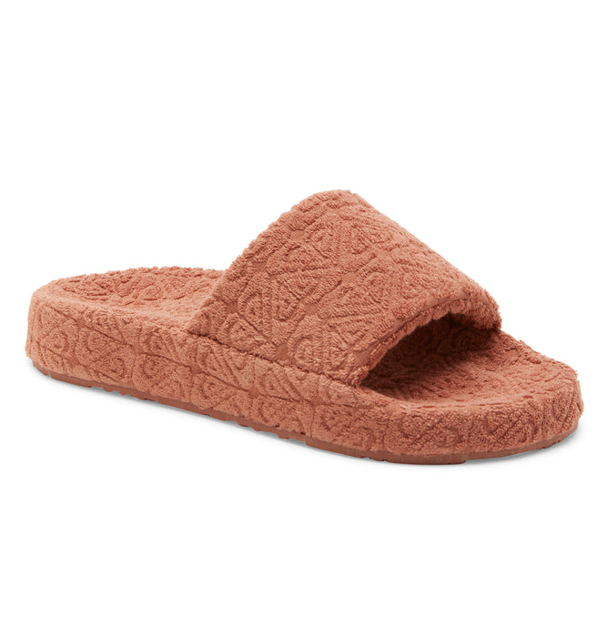 【OUTLET】Roxy SLIPPY JS TERRY ウィメンズ ビーチサンダル