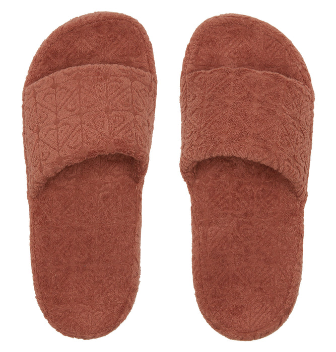 【OUTLET】Roxy SLIPPY JS TERRY ウィメンズ ビーチサンダル