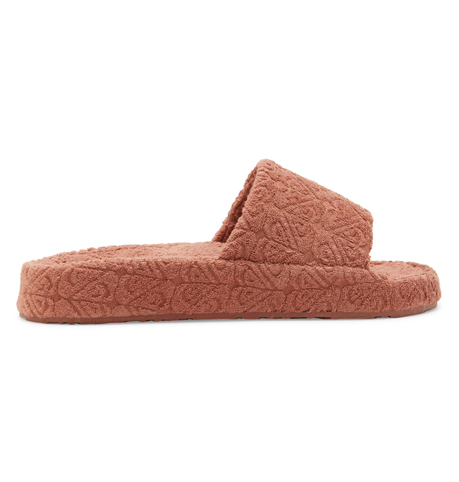 【OUTLET】Roxy SLIPPY JS TERRY ウィメンズ ビーチサンダル