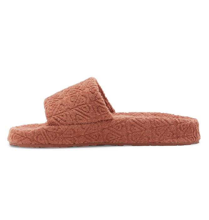 【OUTLET】Roxy SLIPPY JS TERRY ウィメンズ ビーチサンダル