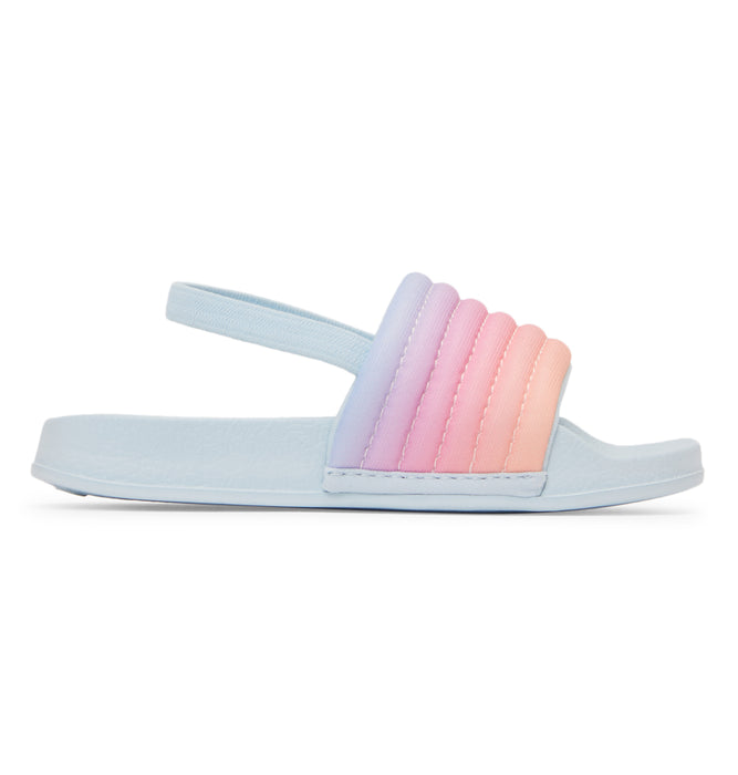 【OUTLET】Roxy TW SLIPPY RIBBED キッズ 子供用 ビーチサンダル グラデーション