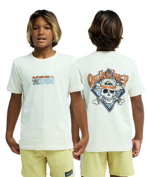 ONE PIECE X QUIKSILVER】 OPQS PIRATES ISLAND SS Y キッズ・ユース T