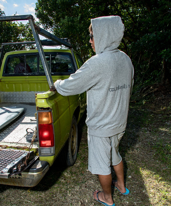 QUIKSILVER メンズ PG PILE WASH ZIP HOODIE 長袖パーカー パイル地 レギュラーフィット【2026年春夏モデル】