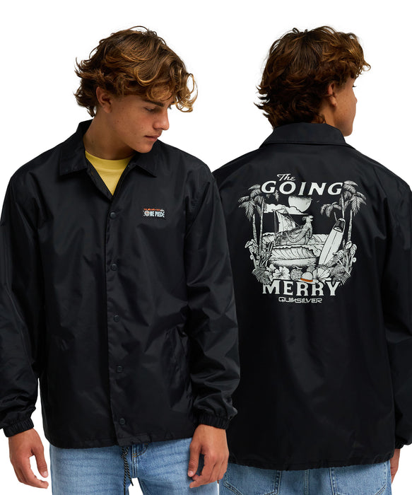 【ONE PIECE X QUIKSILVER】
OPQS COACH JACKET
メンズ コーチジャケット
