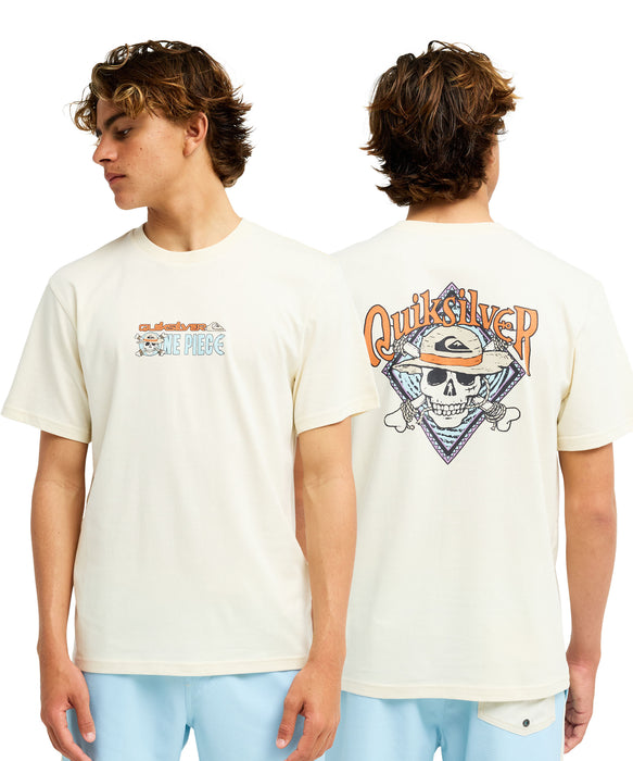 ONE PIECE X QUIKSILVER】 OPQS PIRATES ISLAND SS メンズ Tシャツ