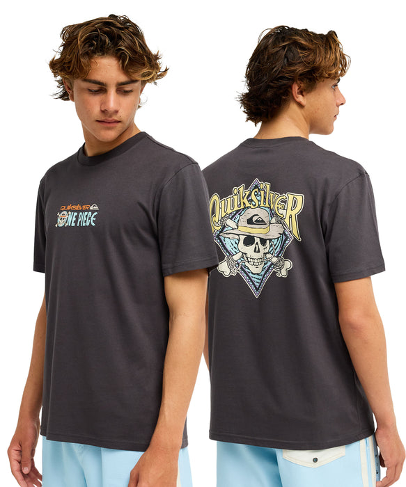 ONE PIECE X QUIKSILVER】 OPQS PIRATES ISLAND SS メンズ Tシャツ