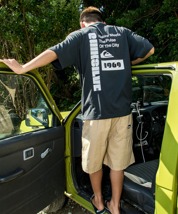 QUIKSILVER メンズ SD 1969 BOX ST 半袖Tシャツ  超速乾 【2026年春夏モデル】
