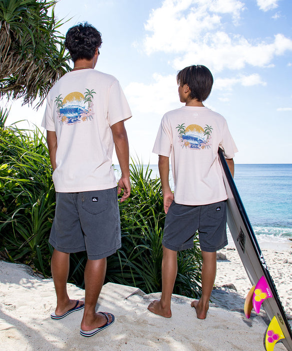 QUIKSILVER キッズ・ユース PG ARTY SURF SCENE ST YOUTH Tシャツ 【2026年春夏モデル】