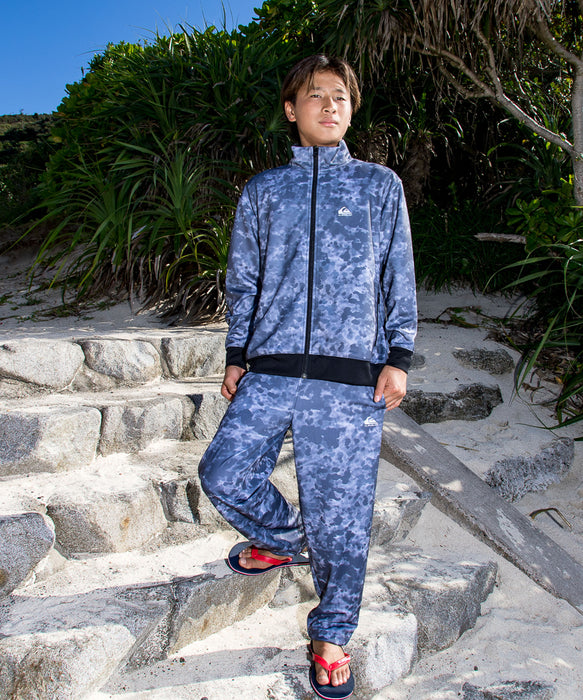 QUIKSILVER ユース QS WARM UP ZIP 26SP YOUTH トラックジャケット ルーズフィット (130-160cm)【2026年春夏モデル】