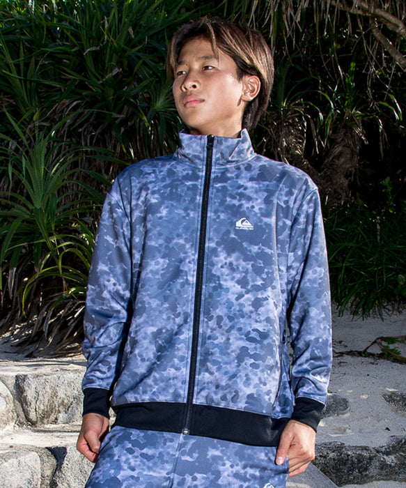 QUIKSILVER ユース QS WARM UP ZIP 26SP YOUTH トラックジャケット ルーズフィット (130-160cm)【2026年春夏モデル】
