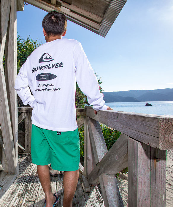 QUIKSILVER メンズ/ユニセックス NEW HD LT 長袖Tシャツ ロンT USコットン レギュラーフィット 【2026年春夏モデル】