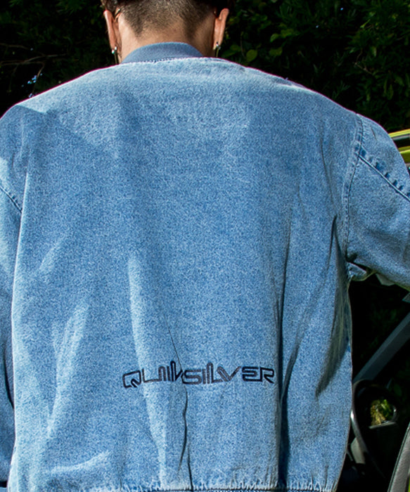 QUIKSILVER メンズ DENIM WASH MA JACKET デニムジャケット ルーズフィット【2026年春夏モデル】