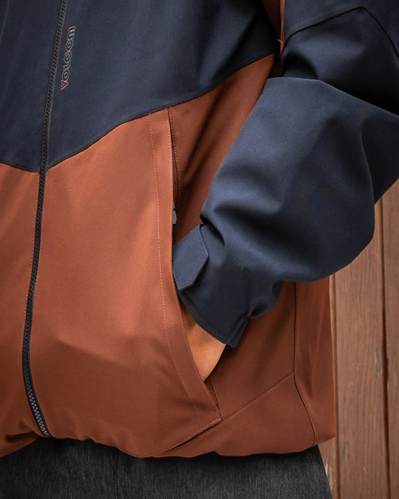 junstorm1983ページ VOLCOM メンズ BRIGHTON FULL ZIP JACKET スノージャケット