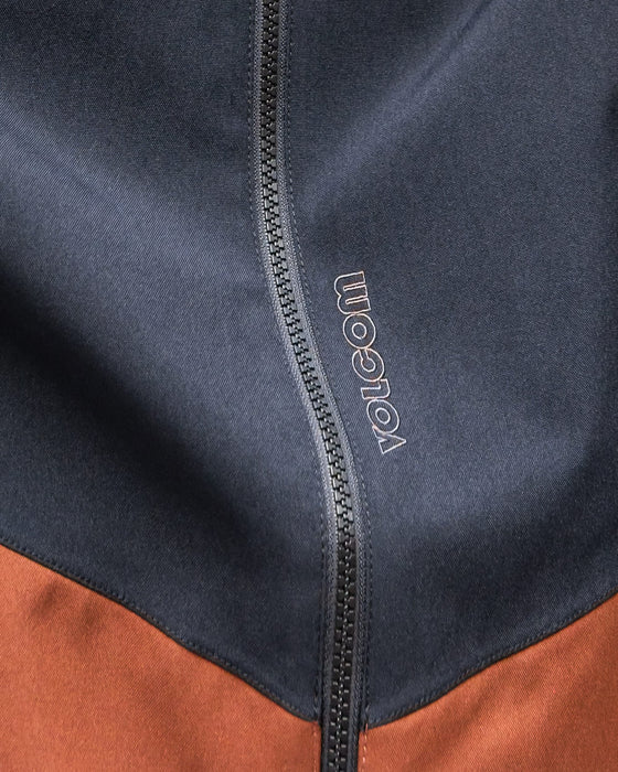 VOLCOM メンズ BRIGHTON FULL ZIP JACKET スノージャケット