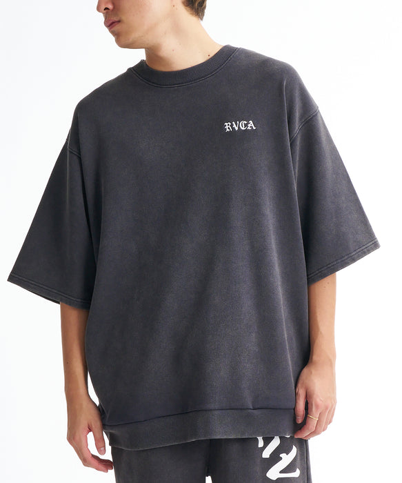 RVCA メンズ BACK SIDE ARCH IRON SS トレーナー 【2026年春夏モデル】