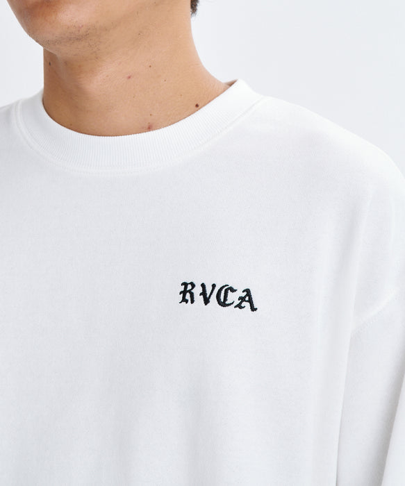 RVCA メンズ BACK SIDE ARCH IRON SS トレーナー 【2026年春夏モデル】
