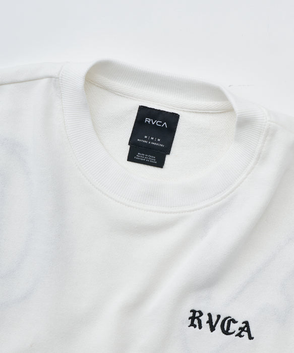 RVCA メンズ BACK SIDE ARCH IRON SS トレーナー 【2026年春夏モデル】