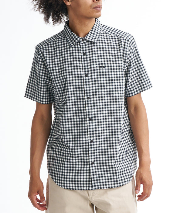 【SALE】RVCA メンズ HAWAII GINGHAM SS 半袖シャツ 【2026年春夏モデル】