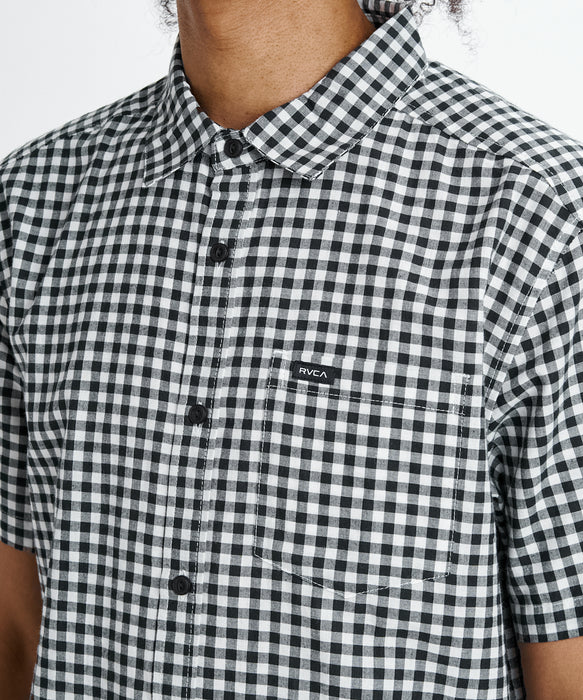 【SALE】RVCA メンズ HAWAII GINGHAM SS 半袖シャツ 【2026年春夏モデル】