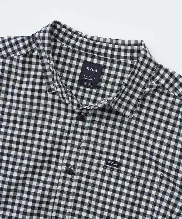 【SALE】RVCA メンズ HAWAII GINGHAM SS 半袖シャツ 【2026年春夏モデル】