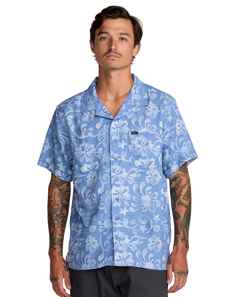 直営店限定】RVCA メンズ ALVAREZ ALOHA SS 半袖シャツ 【2026年春夏