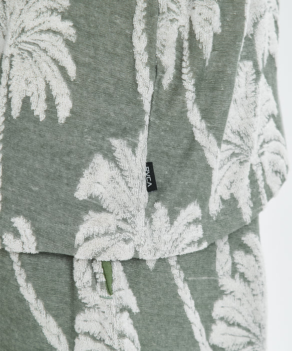 RVCA メンズ PALM FALL SS 半袖シャツ 【2026年春夏モデル】