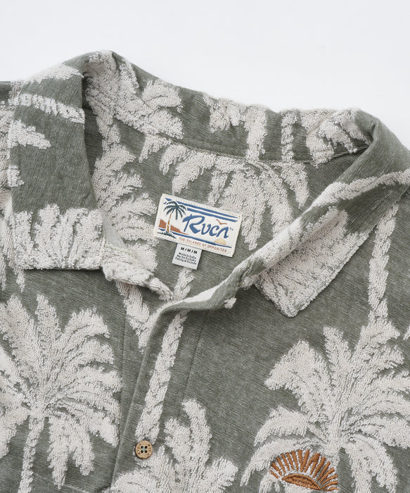 RVCA メンズ PALM FALL SS 半袖シャツ 【2026年春夏モデル】