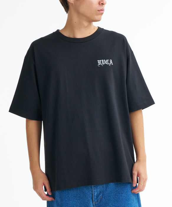 RVCA メンズ BACK SIDE OE RVCA SS Tシャツ 【2026年春夏モデル】