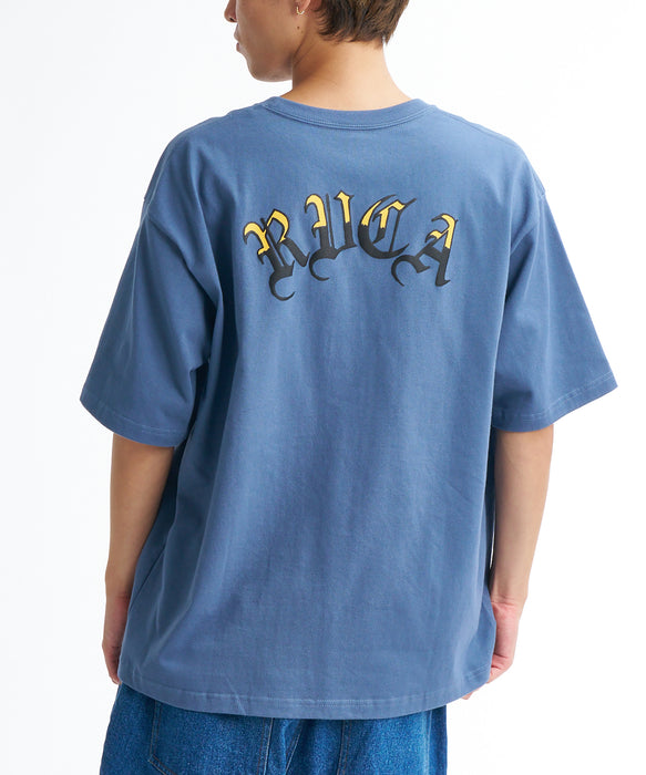 RVCA メンズ BACK SIDE OE RVCA SS Tシャツ 【2026年春夏モデル】