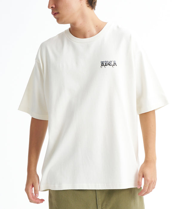 RVCA メンズ BACK SIDE OE RVCA SS Tシャツ 【2026年春夏モデル】