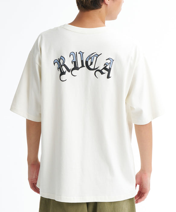RVCA メンズ BACK SIDE OE RVCA SS Tシャツ 【2026年春夏モデル】