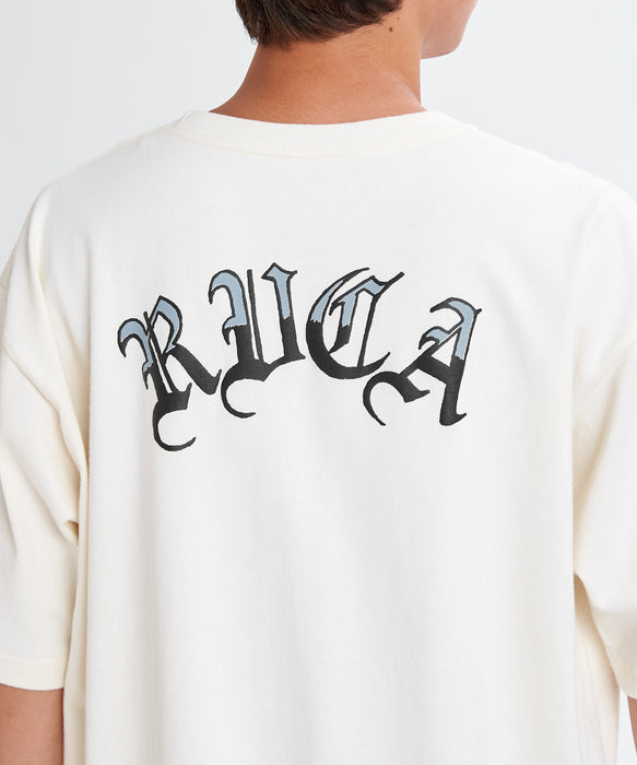 RVCA メンズ BACK SIDE OE RVCA SS Tシャツ 【2026年春夏モデル】