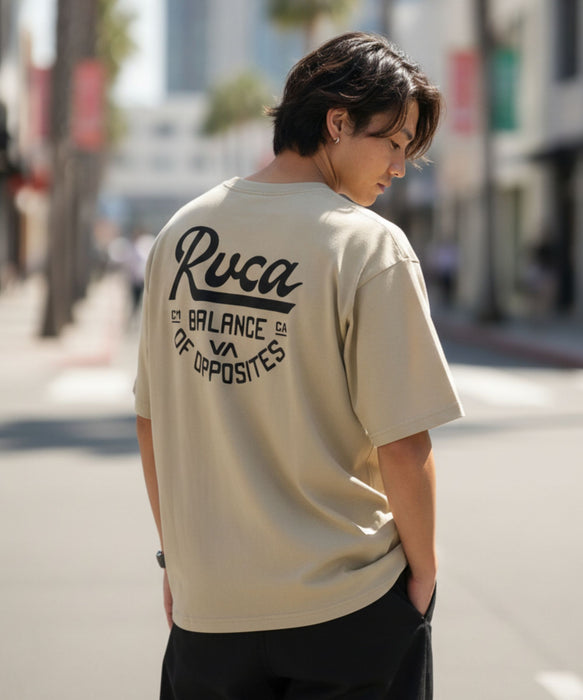 【OUTLET FAMILY SALE】RVCA メンズ SCRIPT SEALED SS Tシャツ 【2026年春夏モデル】