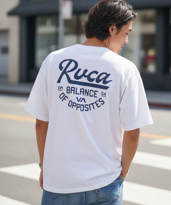【OUTLET FAMILY SALE】RVCA メンズ SCRIPT SEALED SS Tシャツ 【2026年春夏モデル】