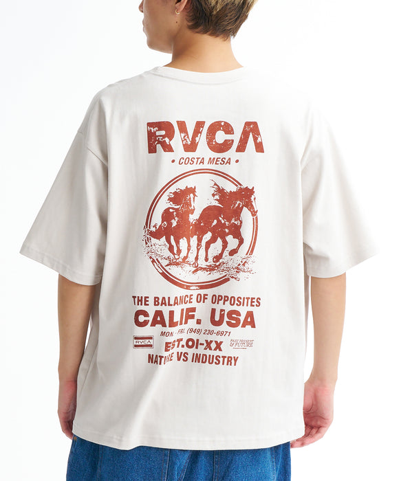 RVCA メンズ RIDE FREE SS Tシャツ 【2026年春夏モデル】