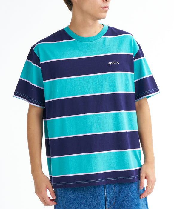 RVCA メンズ 16/2 STRIPE SS Tシャツ 【2026年春夏モデル】