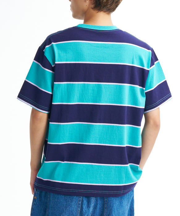 RVCA メンズ 16/2 STRIPE SS Tシャツ 【2026年春夏モデル】