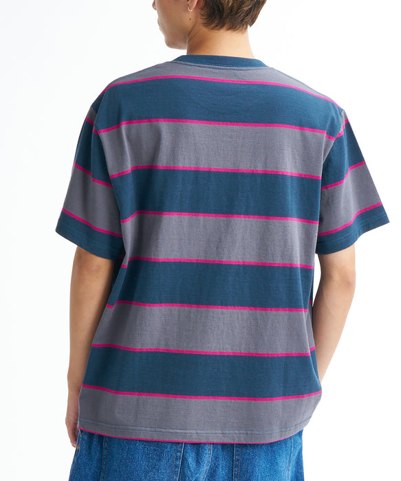 RVCA メンズ 16/2 STRIPE SS Tシャツ 【2026年春夏モデル】