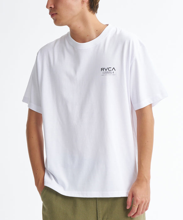 RVCA SPORT メンズ STRAIGHT EDGE SS Tシャツ 【2026年春夏モデル】