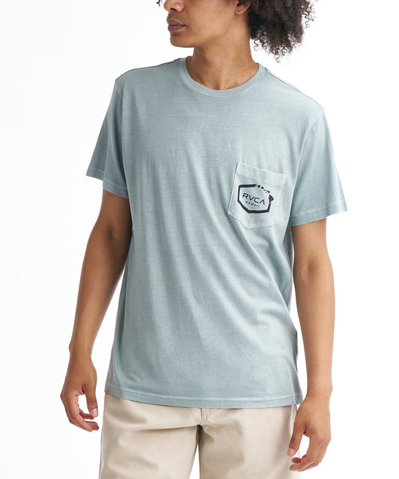 RVCA メンズ ISLAND HEX POCKET SS Tシャツ 【2026年春夏モデル】