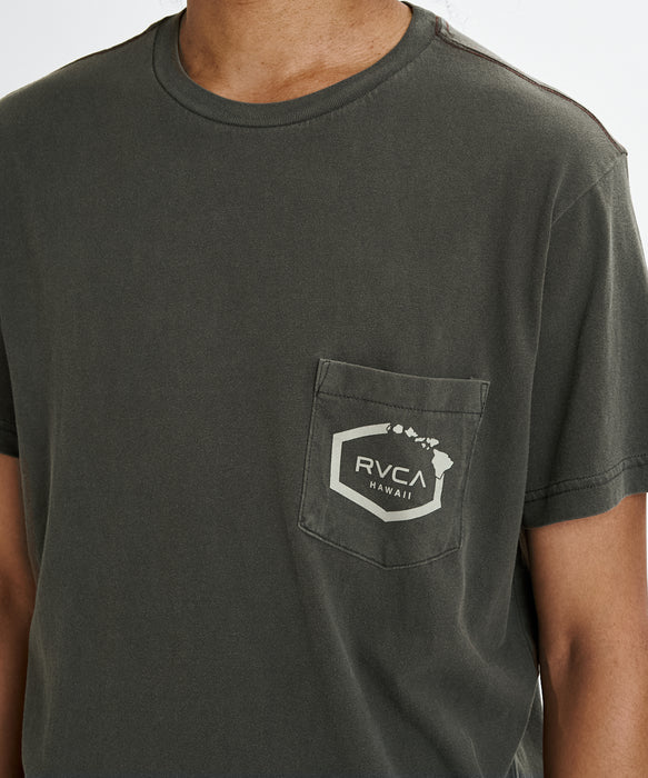 RVCA メンズ ISLAND HEX POCKET SS Tシャツ 【2026年春夏モデル】