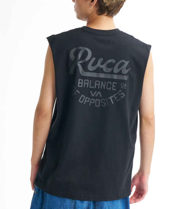 RVCA メンズ SCRIPT SEALED TT タンクトップ 【2026年春夏モデル】
