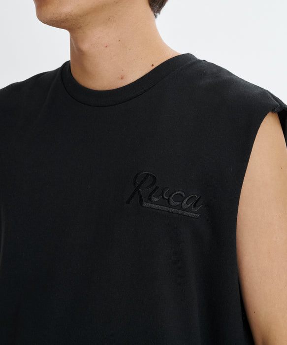 RVCA メンズ SCRIPT SEALED TT タンクトップ 【2026年春夏モデル】