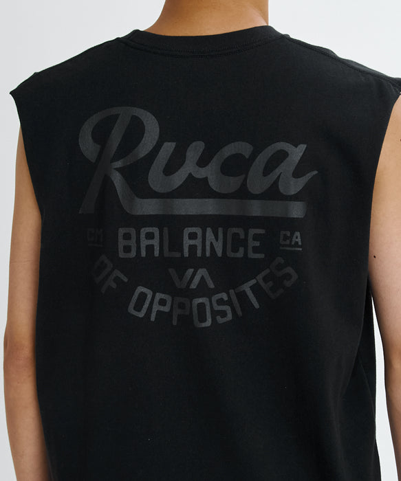 RVCA メンズ SCRIPT SEALED TT タンクトップ 【2026年春夏モデル】