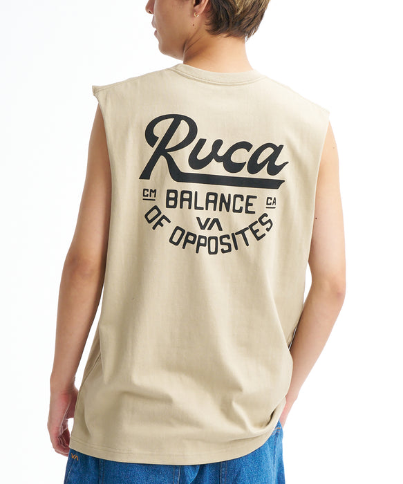 RVCA メンズ SCRIPT SEALED TT タンクトップ 【2026年春夏モデル】