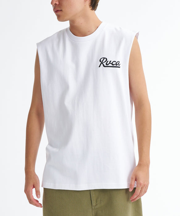 RVCA メンズ SCRIPT SEALED TT タンクトップ 【2026年春夏モデル】