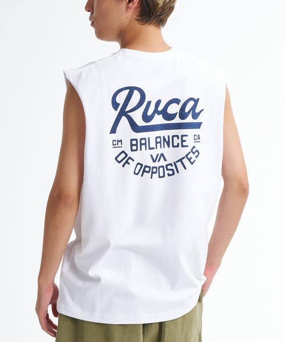 RVCA メンズ SCRIPT SEALED TT タンクトップ 【2026年春夏モデル】