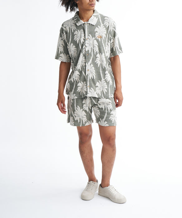 RVCA メンズ PALMS DOWN EXOTICA ELASTIC 17 ショートパンツ 【2026年春夏モデル】