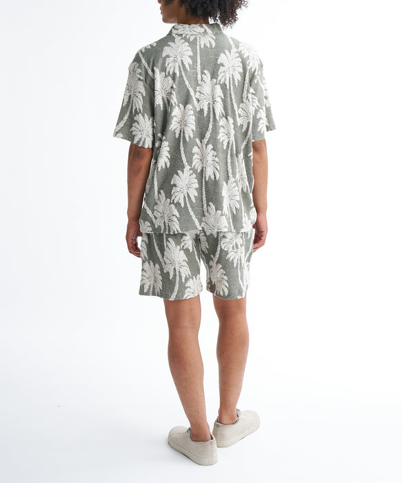 RVCA メンズ PALMS DOWN EXOTICA ELASTIC 17 ショートパンツ 【2026年春夏モデル】