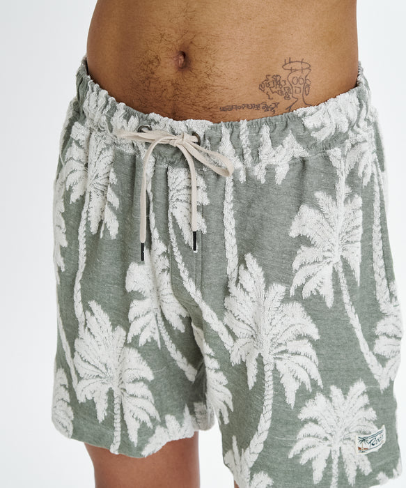 RVCA メンズ PALMS DOWN EXOTICA ELASTIC 17 ショートパンツ 【2026年春夏モデル】